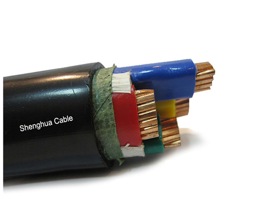 Kabel aluminiowy niepancerny z izolacją i powłoką PVC 0,6/1kV 5-żyłowy Shanghai Shenghua Five Core dostawca