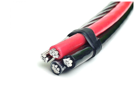 Kabel napowietrzny wiązkowy izolowany XLPE / PVC Shanghai Shenghua, kabel przyłączeniowy trójżyłowy dostawca