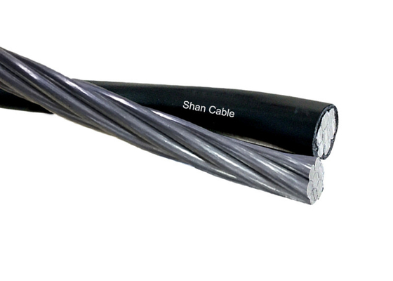 Kabel energetyczny Shenghua Power Cable w wiązkach napowietrznych z izolacją Xlpe, napowietrzny kabel energetyczny z 1 przewodnikiem nośnym dostawca
