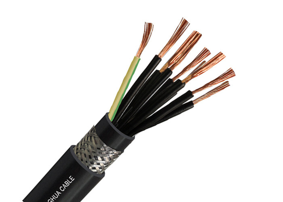 Kable sterownicze wielożyłowe z izolacją PVC i miedzianym przewodnikiem, opancerzone drutem stalowym, Shanghai Shenghua Cable dostawca