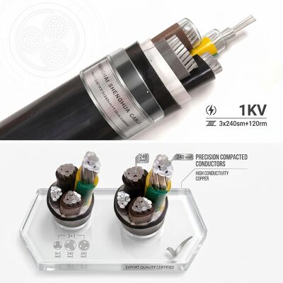 Factory Direct PVC Insulated Power Cable 0.6/1kV 4x70mm2 Copper Export Grade dostawca