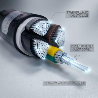 Fire Resistant PVC Insulated Power Cable 0.6/1kV 3 Core 3x25mm2 Emergency Circuit dostawca