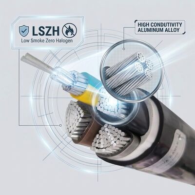 NYY 1x120mm2 PVC Insulated Single Core Cable 90C Power Station 0.6/1kV IEC60502 dostawca