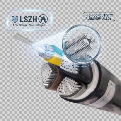 VGV 3x4mm2 UV Resistant PVC Insulated Cable Outdoor Overhead 0.6/1kV IEC60502 Copper dostawca