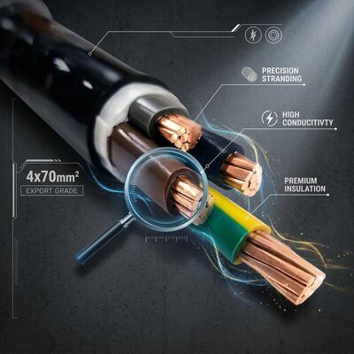 LSZH 3x2.5mm2 PVC Insulated Building Cable Low Smoke Zero Halogen Flame Retardant 450/750V dostawca