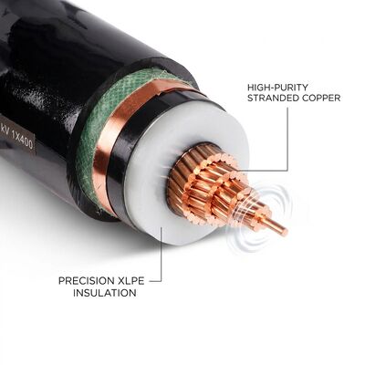 Niski rezystancja przewodnika czysta miedź izolacja XLPE kabel zasilający 0.6/1kV dostawca
