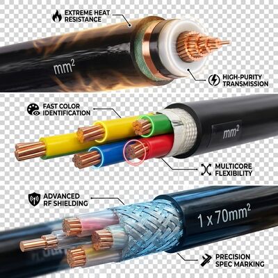 Kabel zasilający XLPE izolowany wysokotemperaturowo 90 stopni 0,6/1kV ciągły dostawca