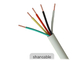 Wielordzeniowy kabel elektryczny z izolacją PVC Drut biały kolor płaszcza do zasilania elektrycznego dostawca