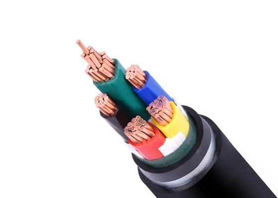 Średnie napięcie XLPE Pvc izolowany Pvc pokryty 3 rdzeniami elastyczny kabel Sh Shenghua dostawca