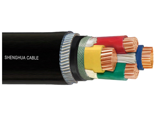 Zespół Shenghua PVC Wyizolowany 0,6/1kV stalowy kabel opancerzony Multi-Cores dostawca